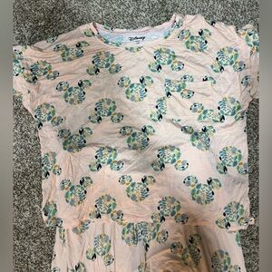 Women’s Disney Pajamas - Mickey and Floral Pattern